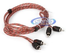 Stinger SI426 6 ft. of 2-Channel 4000 Series RCA Audio Interconnect Cable
