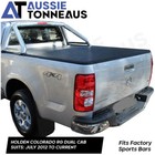 Clip On Tonneau Cover for Holden Colorado RG Dual Cab (Suit Factory Sports Bar)