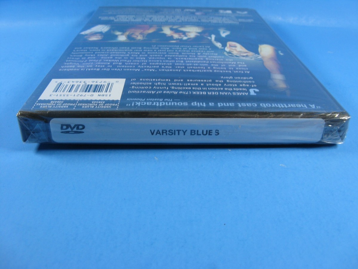 Varsity Blues (DVD, 1999) Jame Van Der Beek New Sealed | eBay