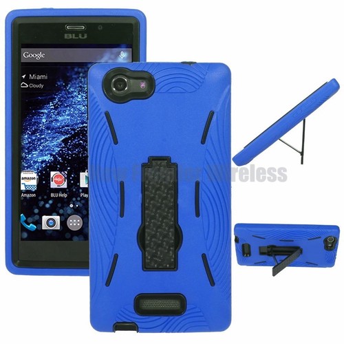Funda de soporte defensor de alta resistencia para BLU Life One (X011Q/X010Q) + protector de pantalla - Imagen 7 de 15