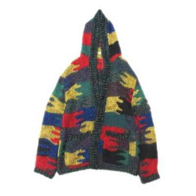 Auth Yves Saint Laurent PARIS Mohair Knit Cardigan Jacket Sweater