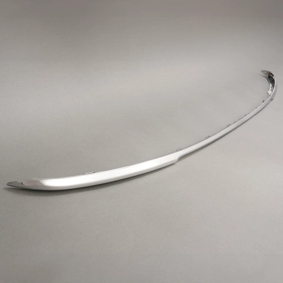 Para Honda Accord Sedan 2016 2017 Cubierta de parachoques Moldura inferior trasera Moldura cromada Foto 2 de 4