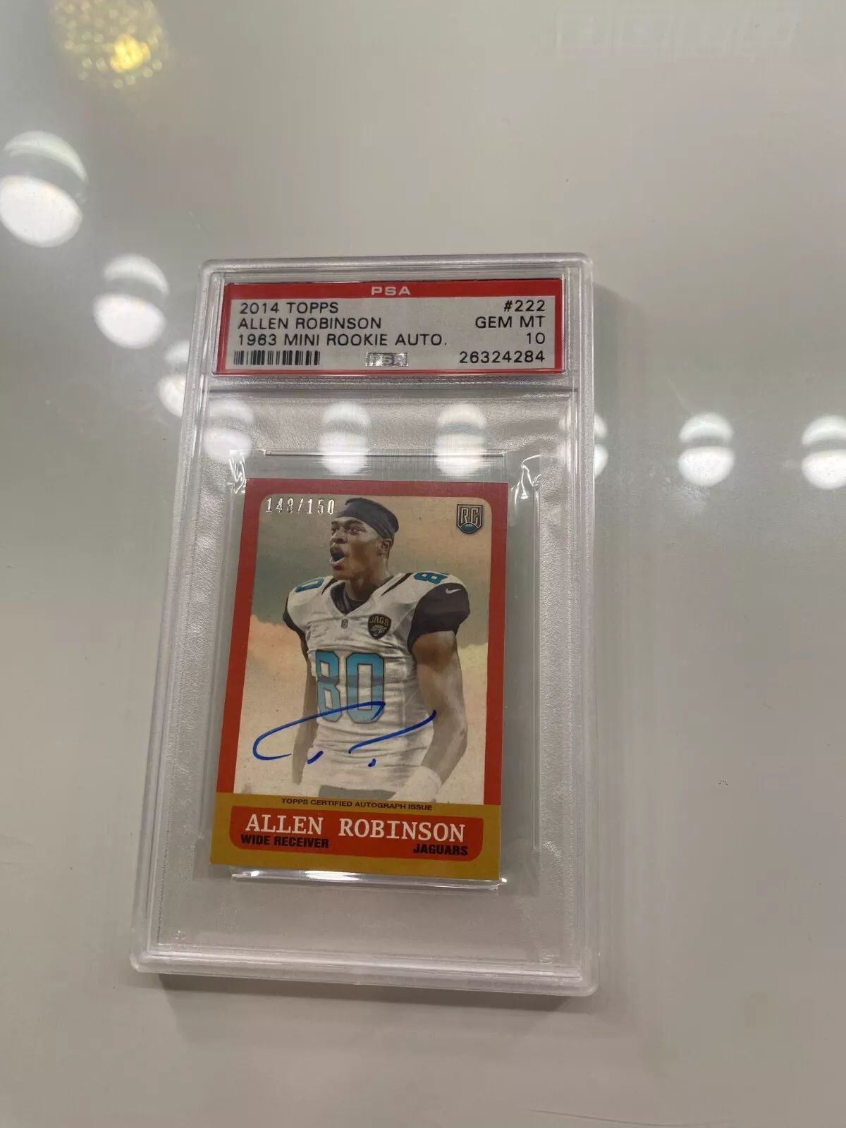Allen Robinson trading card