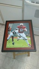 Jacoby Brissett North Carolina NC State Wolfpack Signed 11x14 Framed Photo NFL