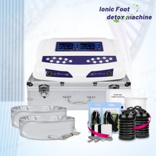Ionic Detox Foot Bath Spa Machine w/ Basin Tub Arrays Large LCD Display For Home