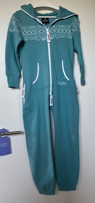NEU ZIPUPS Overall Jumpsuit Gr. 10/11 Kids Nordics mint Gr. ca. 146 /152 Onesie