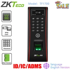 Zkteco TF1700 ID/IC/ADMS Fingerprint Door Lock Access Control Time Attendance