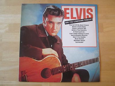 Elvis Presley LP, Are You Lonesome Tonight, UK, RCA/Camden # CDS 1207 ...