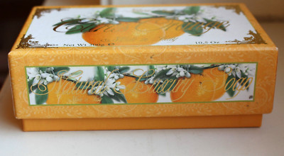 Pappschachtel Seife Soap Citrus Orange Saponificio Varesino Italy Italien