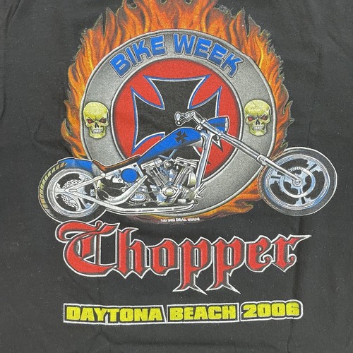 T-Shirt Bike Week Daytona Beach 2011 - Marque Hot Leathers - Taille XL - Neuf Avec étiquettes