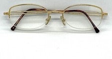 Vintage Henry Julien France Double OR Gold Field Half Frame Glasses Eyeglasses