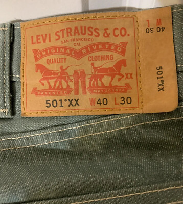 リーバイス 501 デニム 40 USA New NWT Vintage Levis 501 Made in USA shrink to fit 36x36