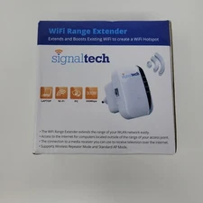 Signaltech Wifi Range Extender Internet Signal Booster Wifi Hotspot Wi-Fi Boost