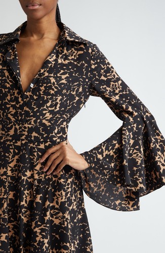 Michael Kors Collection Robe Taille 8 Non Étiquette - Photo 3 sur 6