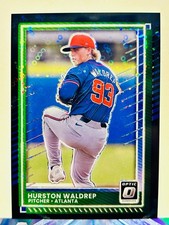 2025 Donruss OPTIC CIRCLES, Hurston Waldrep, Atlanta Braves, # 58 NM