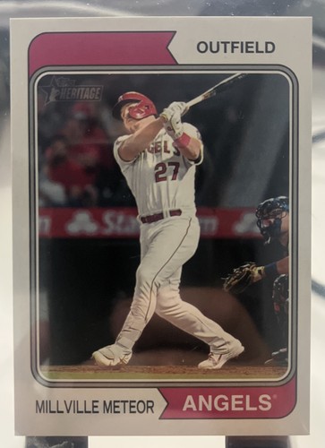 Mike Trout [Error Variation] #5 card