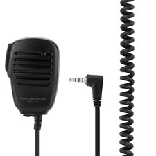 Walkie Talkie Speaker Microphone, 3.5mm 60cm 23.6in cable length, default