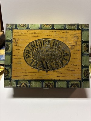 el principe de gales Tin 1904 Cigar Box  T206