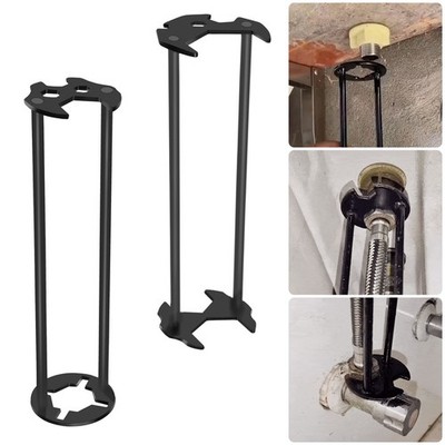 2pcs Sink Basin Faucet Wrench Tool Plumbing Repair Set for Bathroom Kitchen Nuts