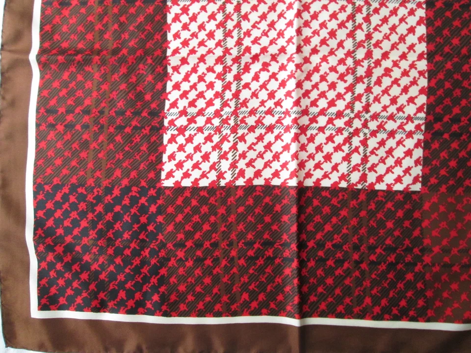 -Impresionante bufanda vintage PIERRE CARDIN Paris 100 % seda - Imagen 3 de 4