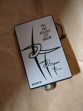 Sony ICF 620R FM AM Card Radio Vintage Portable Japan As Is Rare JAPAN JP