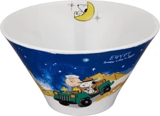 Shimizutougyou Multi Bowl Egypt 700ml Snoopy World Trave 700ml