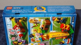 LEGO CITY People Packs Lot: Fun at the Beach 60153 + Fun Fair 60234 New Sealed