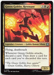 Green Goblin, Revenant (130/308) Marvel's Spider-Man MTG Uncommon
