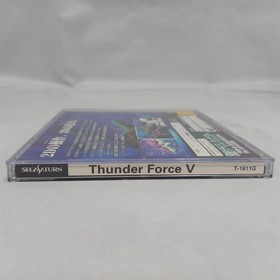 Technosoft Thunder Force V Sega Saturn Software Thunder Force V