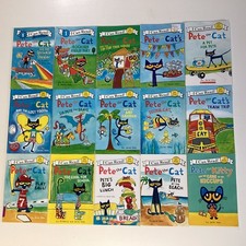 Pete the Cat Kitty My First I Can Read Reader Kindergarten 1st Grade 15 Book Lot