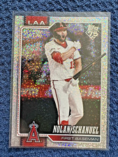 2026 Topps Series 1 Celebration Confetti Nolan Schanuel #43 Angels