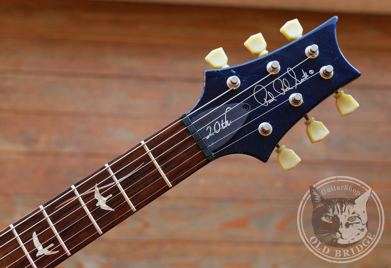 PRS 20th Anniversary Singlecut 10 Top Royal Blue Guitar Used