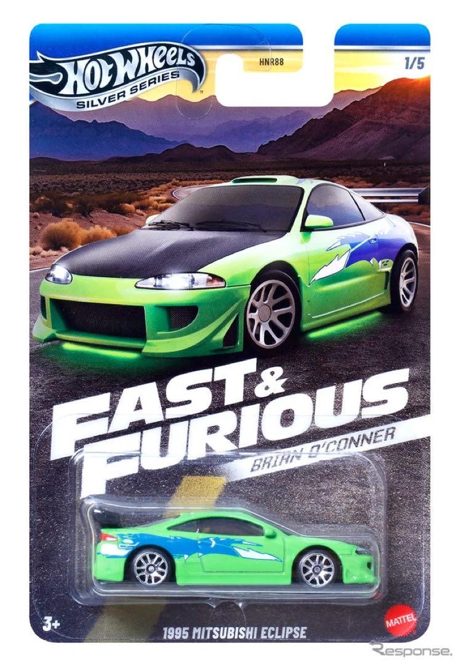 Hot Wheels Fast and Furious Brian Set Plus Knight Rider K.I.T.T Collectible Set - Image 2 of 4