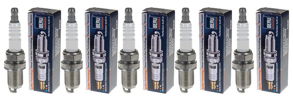 5X Beru ZüNdkerzen FüR VW Polo 6R 6C 6R_ Golf VII 5G1 BE1 Skoda Octavia III-image