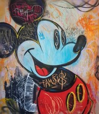 MR OREKE : œuvre unique sur toile 160x140cm Street Art Pop Art