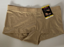MAIDENFORM BOYSHORT PANTIES 40774 BEIGE WOMEN M/6 NEW WITH TAGS 32
