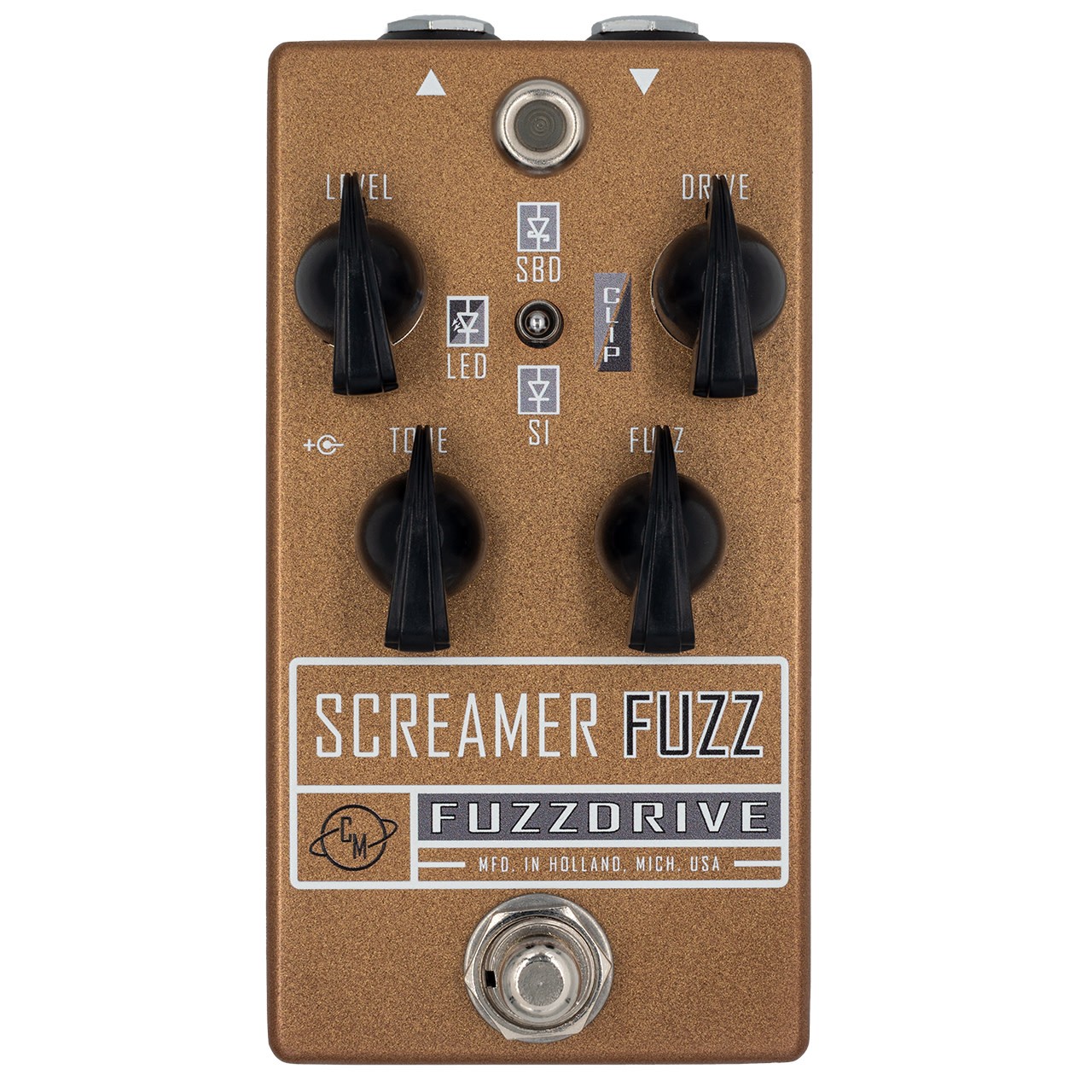Педаль эффектов Fuzz от Cusack Music Screamer Fuzz V3