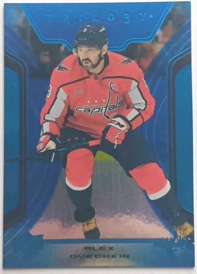 2023-24 UD Trilogy Blue Alexander Ovechkin /25 Washington Capitals