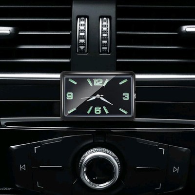 Universal Car Decoration Luminous Clock Electronic Vent Clip Watch Accessories