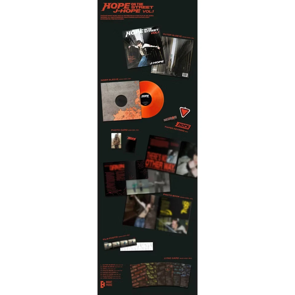 j-hope (BTS) - HOPE ON THE STREET (VOL.1) (Vinyl) Foto 2 de 2