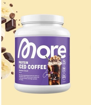 More Nutrition Protein Iced Coffee Banana Cloud Romi X Emma Limited 500g Neu OVP