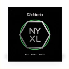 D'Addario NYXLB032, NYXL Nickel Wound Bass Guitar Single String Long Scale, .032