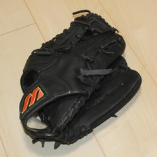 Mizuno View League Buw League Softball Gloves Black/Big M Label 