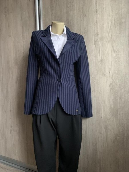 Women Falconeri Jacket Navy 36 / S / 44