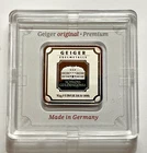 Geiger Edelmetalle Original 10 Gram .999 Pure Silver Square Encapsulated w/Assay