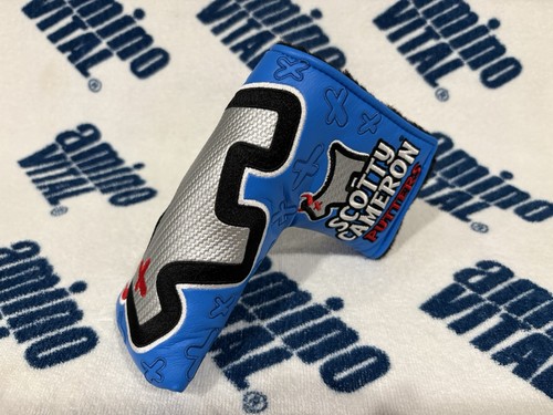 Scotty Cameron Gallery Exclusive Junkyard Dog Blade Putter Headcover Blue New