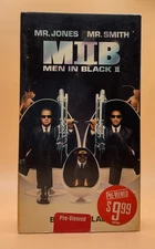 Men in Black II Back in Black MIIB VHS 2002 Will Smith **Buy 2 Get 1 Free**