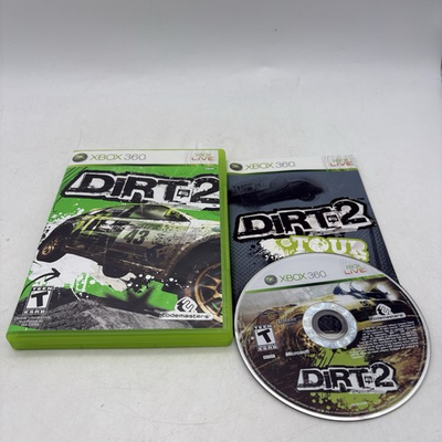 #ad Dirt 2 Xbox 360 Complete w Manual CIB Tested $29.95