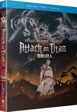 New Attack On Titan: The Final Season - Part 1 Blu-ray DVD READ