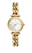 Fossil Carlie Mini Quartz Gold/Silver Dial 28 mm Women's Watch ES5329